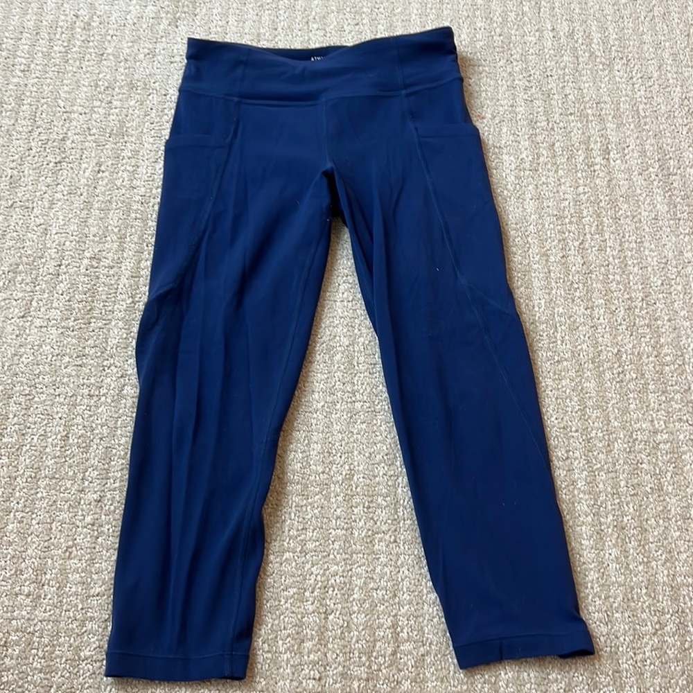 🐟🌊 ATHLETA GIRL BLUE LEGGINGS